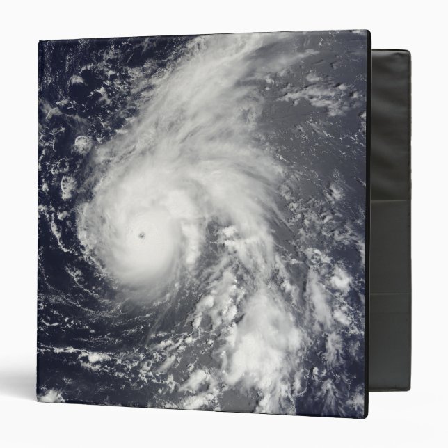 Typhoon Vamco in the Pacific Ocean 3 Ring Binder (Front/Inside)