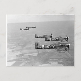 Typhoons en-route for France Postcard
