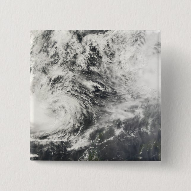 Typhoons Mitag and Hagibis Button (Front)