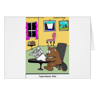 Typical Beaver Last Will & Testament Cards