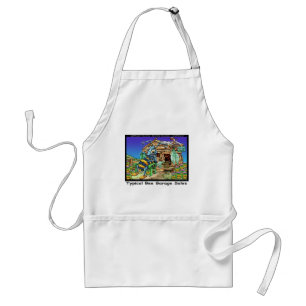 Typical Bee Garage Sales Funny Gifts & Tees Adult Apron