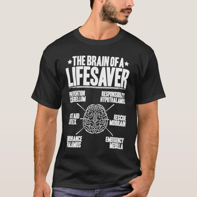 Typical Brain Lifesaver T-Shirt (Front)