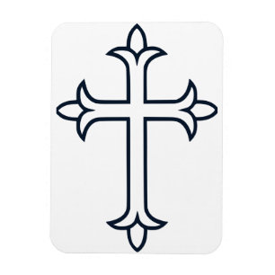 Typical Christian cross Magnet