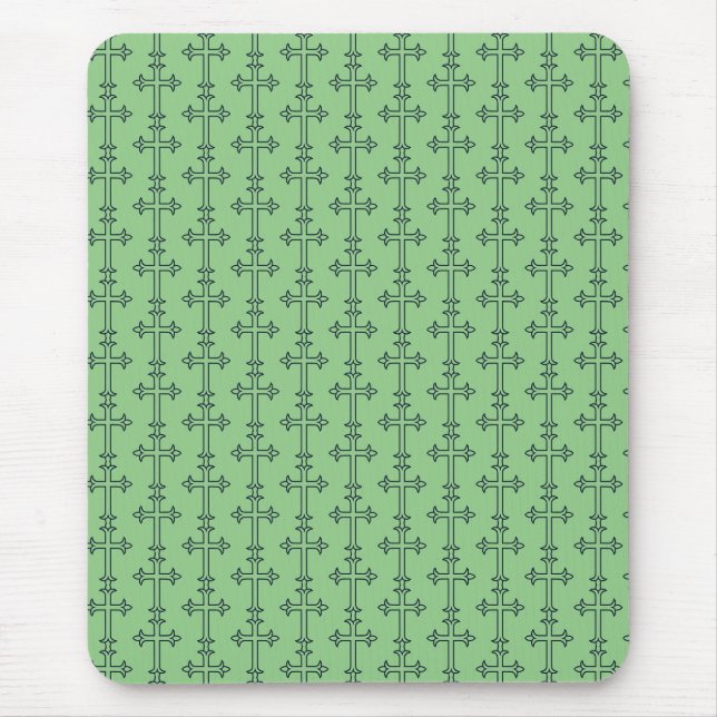 Typical Christian cross Mouse Pad (Front)