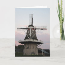 Typical Dutch windmill.