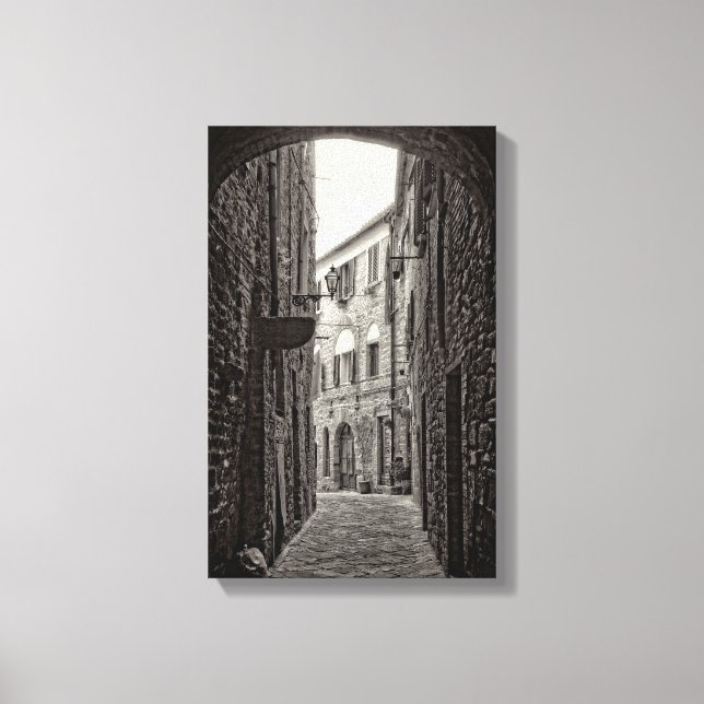Typical Italy Canvas Print (Front)