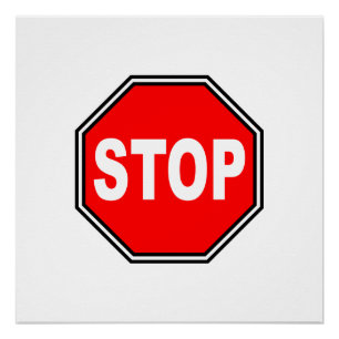 Typical Stop Sign