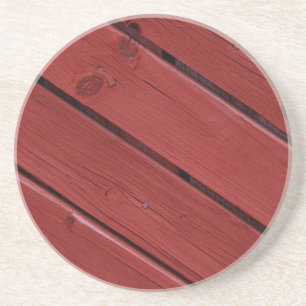 Typical Swedish Falun colors ,red color Coaster
