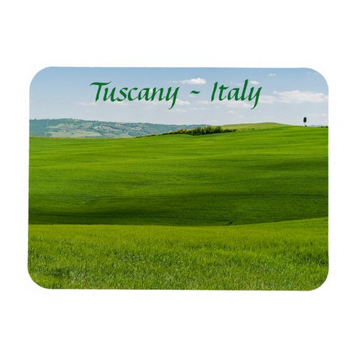 Typical Tuscany Landscape Magnet