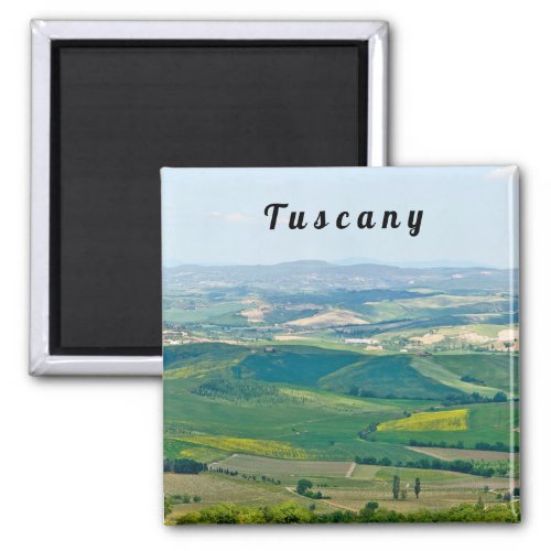 Typical Tuscany Landscape Magnet