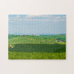 Typical Tuscany Landscape with Hills - Italy Jigsaw Puzzle