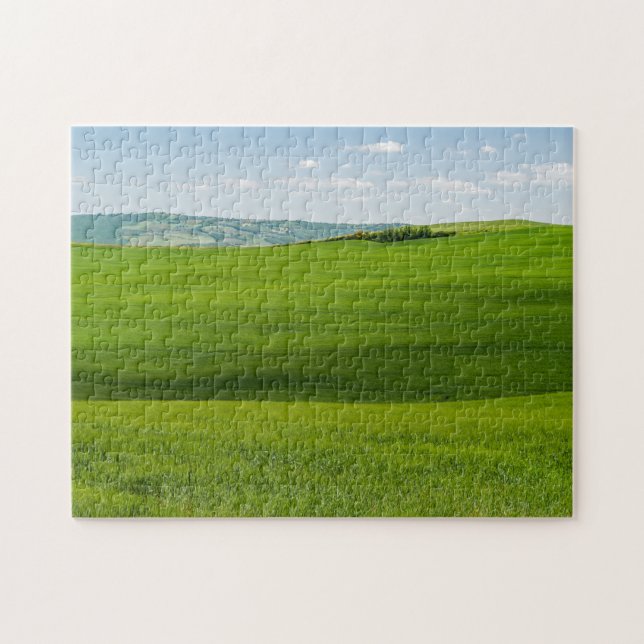 Typical Tuscany Landscape with Hills - Italy Jigsaw Puzzle (Horizontal)