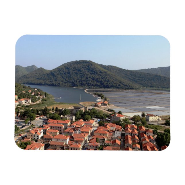 typical village in CROATIA Magnet (Horizontal)