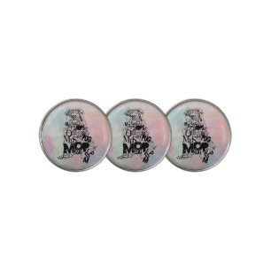 Typografie Pug  Golf Ball Marker