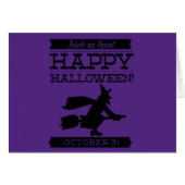 Typographic retro Halloween (Front Horizontal)