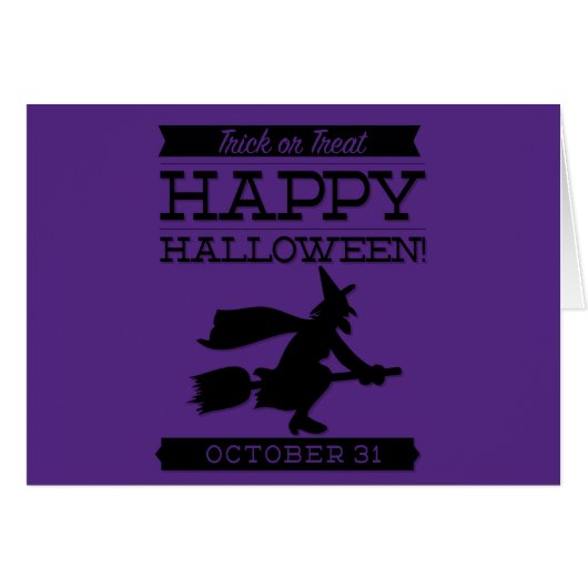 Typographic retro Halloween (Front Horizontal)