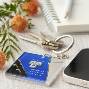 typography_1_with you_1 acrylic keychain