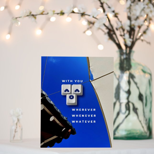 typography_1_with you_1 foam board (In Situ (Wedding))