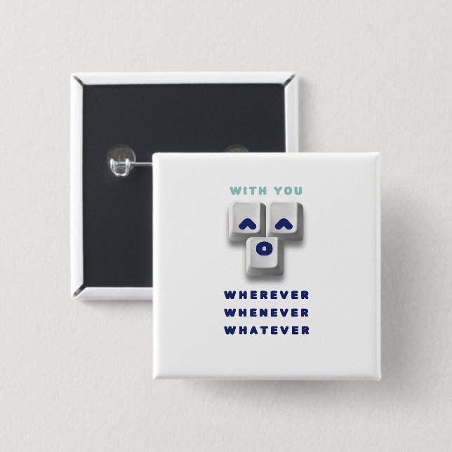 typography_2_with you_2 button (Front & Back)