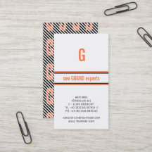 Typography based modern coral