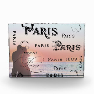 Typography Calligraphy Paris France Eiffel Tower Award