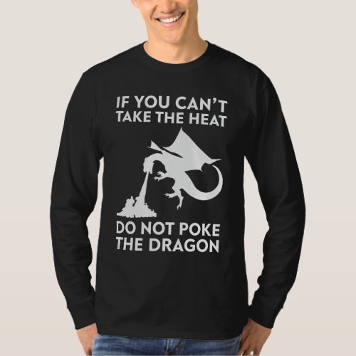 Typography Dragon  T_Shirt
