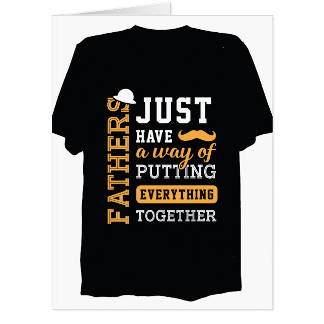 Typography Father's Day Card (Front)