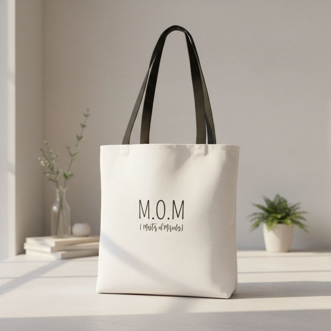 Typography funny inspirational humor quote  tote bag (Creator Uploaded)
