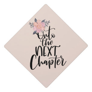 Typography Graduation Cap Topper