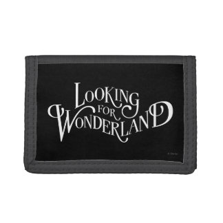 Typography | Looking for Wonderland 4 Trifold Wallet