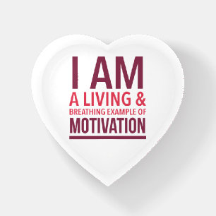 Typography Motivational Paperweight