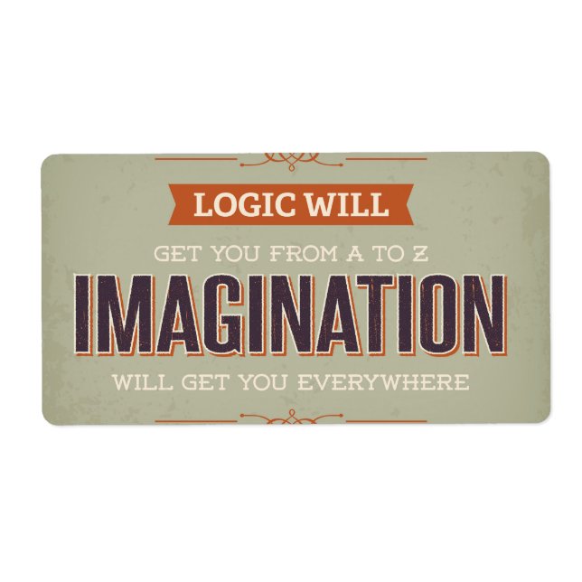 Typography Poster    Label (Front)