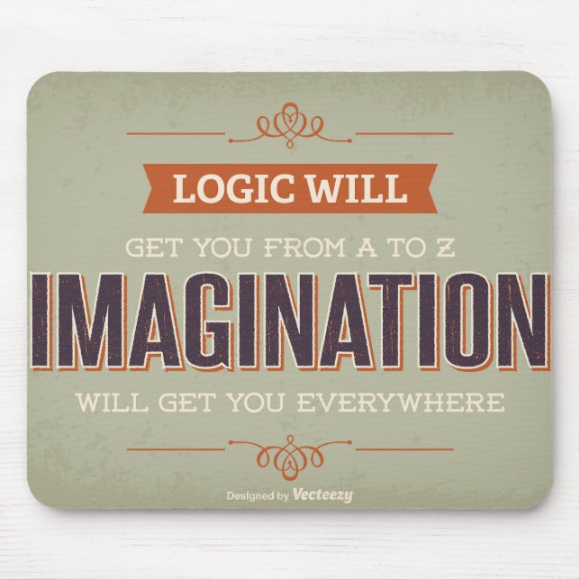 Typography Poster    Mouse Pad (Front)