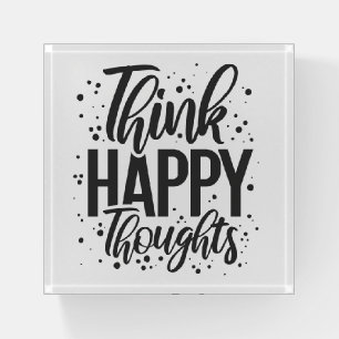 Typography Quote Paperweight