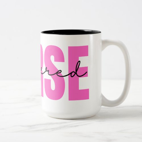 Typography Registered Nurse Mug