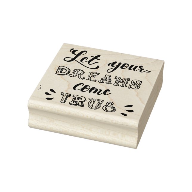 Typography Rubber Stamp (Stamp)