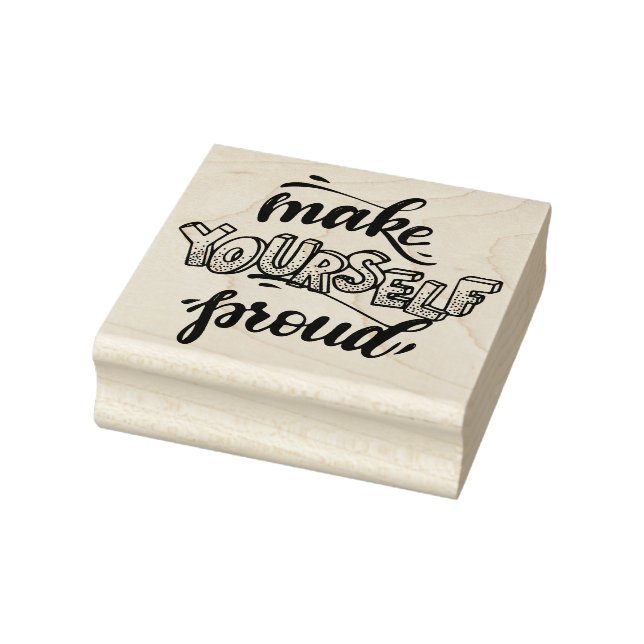 Typography Rubber Stamp (Stamp)