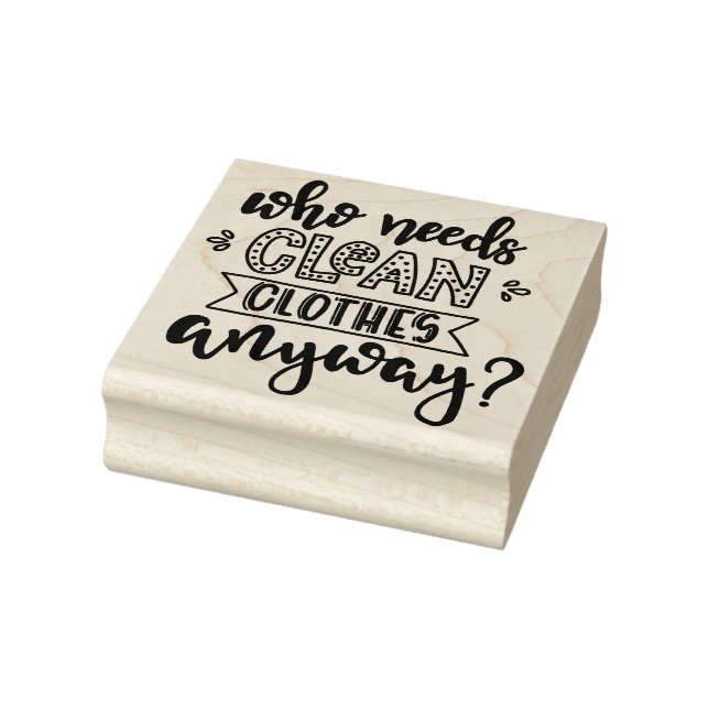 Typography Rubber Stamp (Stamp)