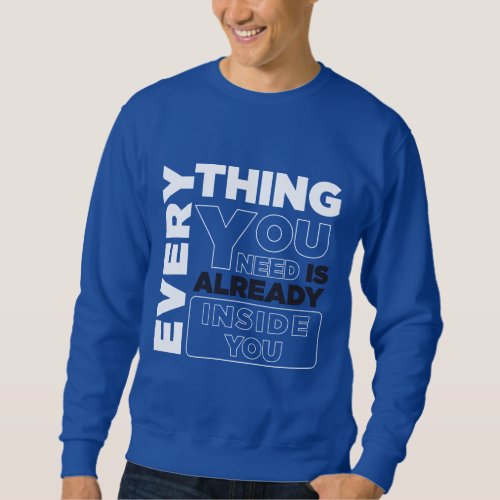 Typography Sweat Shirt