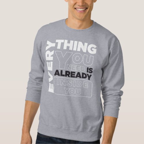 Typography Sweat Shirt