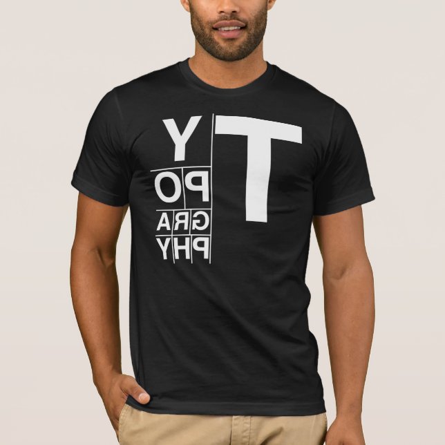 Typography T-Shirt (Front)