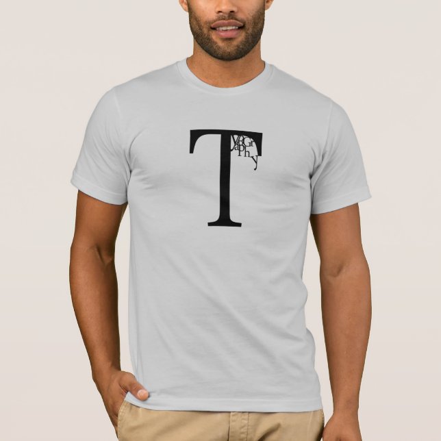 Typography T-Shirt (Front)