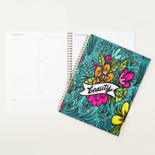 Typography, Vintage Style, Retro Vibe, Watercolor, Planner