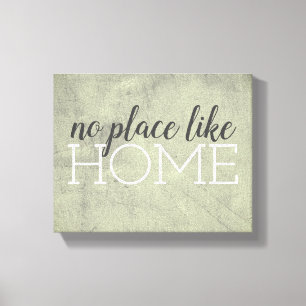 typography wrapped canvas home quote print