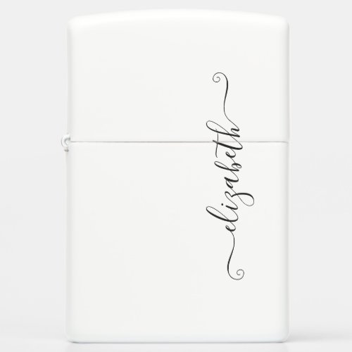 Typography Zippo Lighter