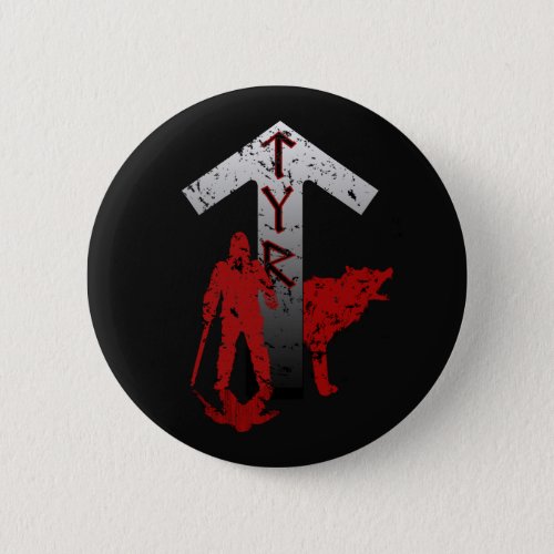 Tyr and Fenrir Button