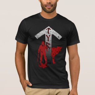 Tyr and Fenrir Rune Shirt