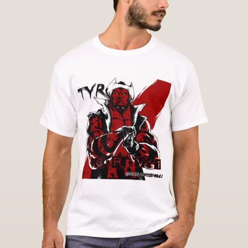 TYR CRACKING KNUCKLESGALAXY REMIXED T_Shirt