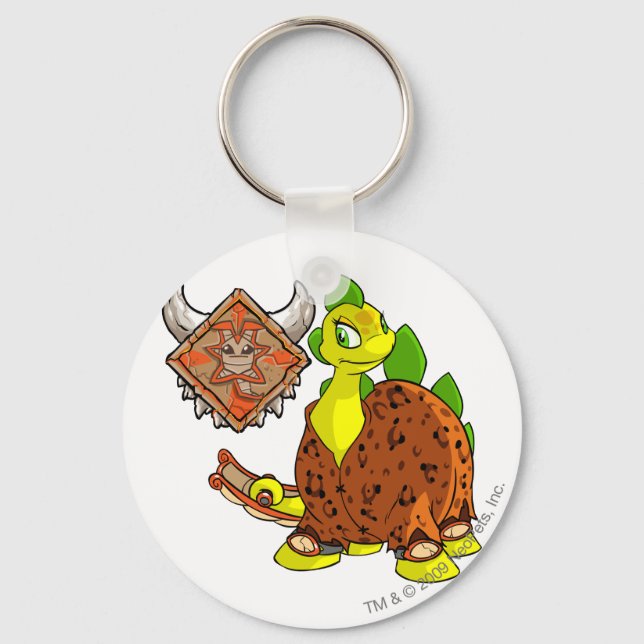 Tyrannia Team Captain 1 Keychain (Front)