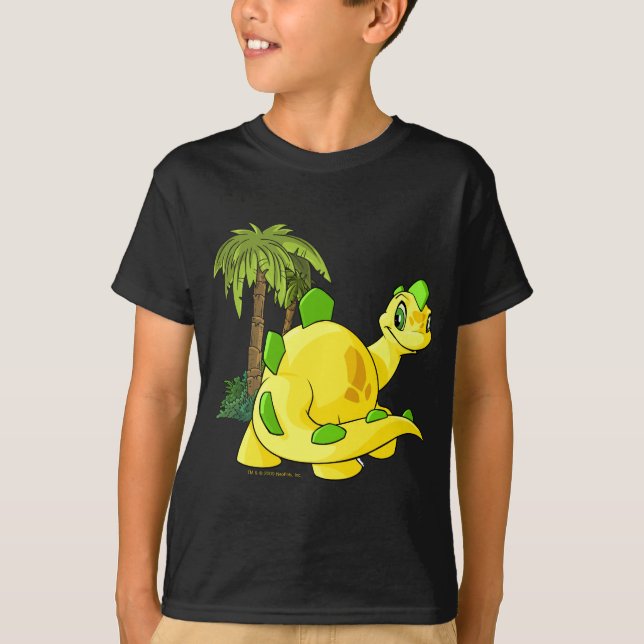 Tyrannian  yellow Chomby gazing T-Shirt (Front)